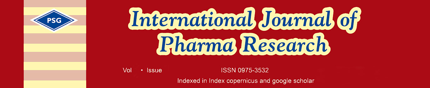 international journal of pharma research & review