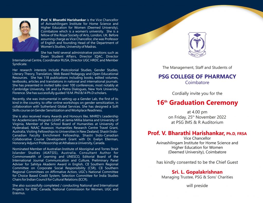 PSG College of Pharmacy